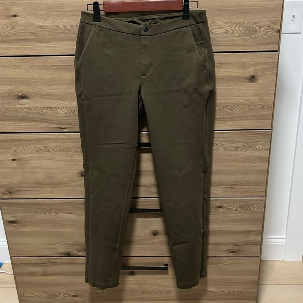 Lululemon Olive Green Dress Pant 6